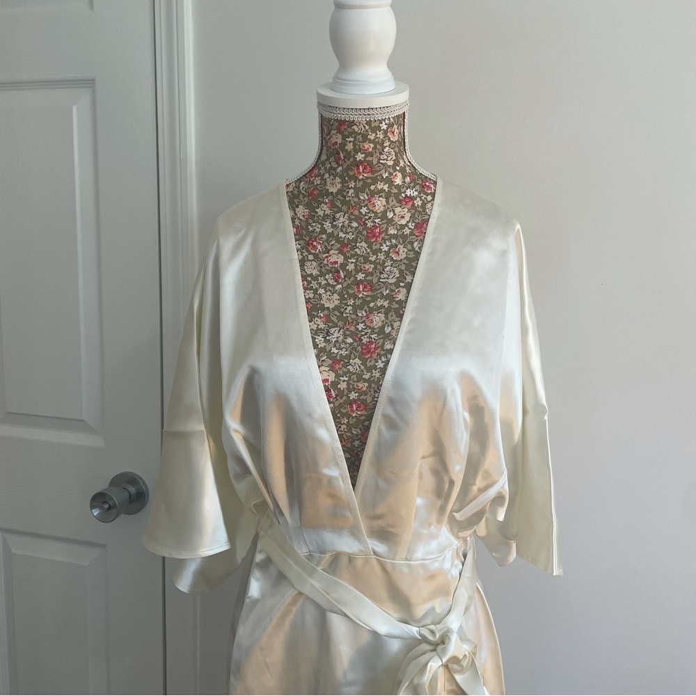 NWT Reformation Hedi Silk Dress- Ivory